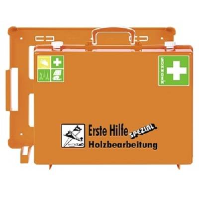 Erste Hilfe- Koffer, DIN 13157 (klein) Holz, 400 x 300 x 150 mm-0