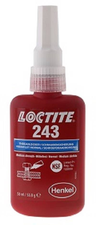 Loctite, Schraubensicherung, mittelfest bis M 36, -55°C bis +150°C, 18-23 Nm 250 ml-0