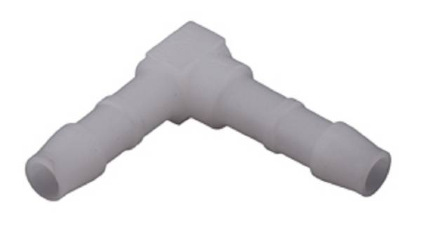 Winkel-Schlauchverbinder Kunststoff, POM, 6 mm