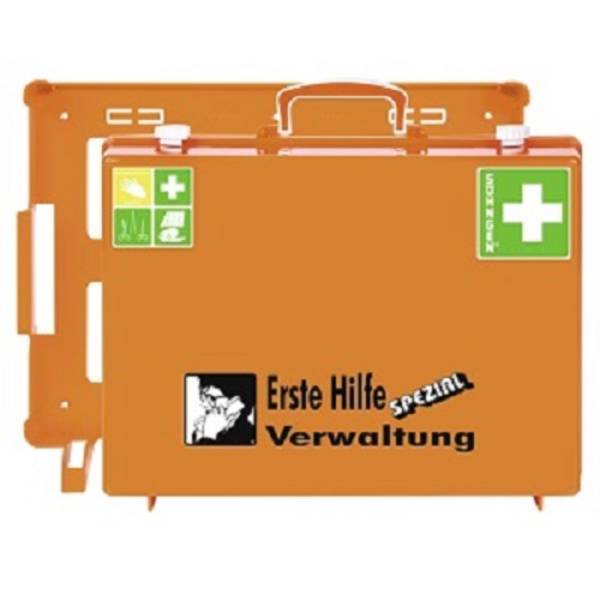 Erste Hilfe- Koffer, DIN 13157 (klein) Verwaltung, 400 x 300 x 150 mm