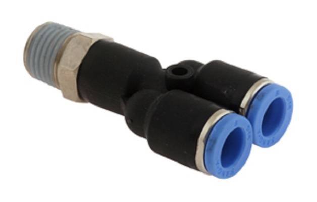 Y-Steckverschraubung, MSV/PA 66, R 1/2 Zoll, 12 mm-0