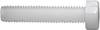 TOOLCRAFT 839999 Sechskantschraube M2 20 mm Außensechskant DIN 933 Kunststoff, Polyamid 10 St.