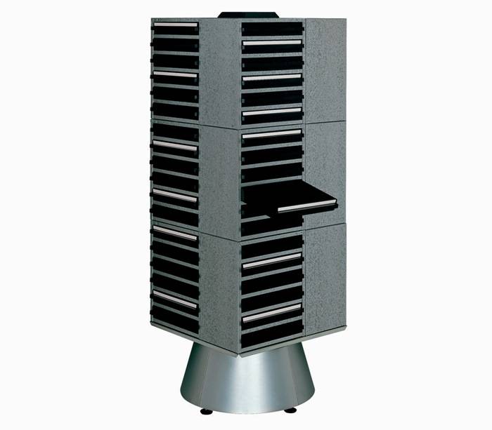 Drehturm B880xT880xH1600mm f.Magazine Ser.250 (leer) galv.RAACO-0
