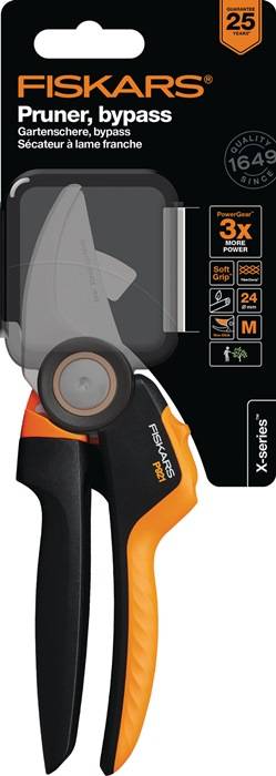 Gartenschere Bypass Gesamt-L.201mm Schneidleist.24mm-1