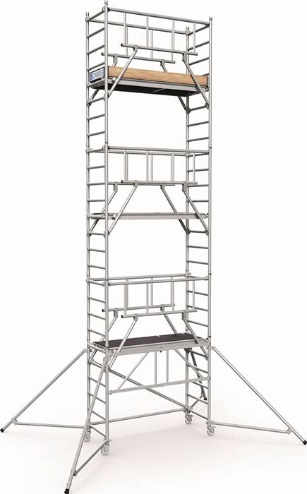 Fahrgerüst PaxTower S-PLUS 1T Arbeits-B600xL1800mm Alu.Gerüsthöhe 6650mm 2 kN-0