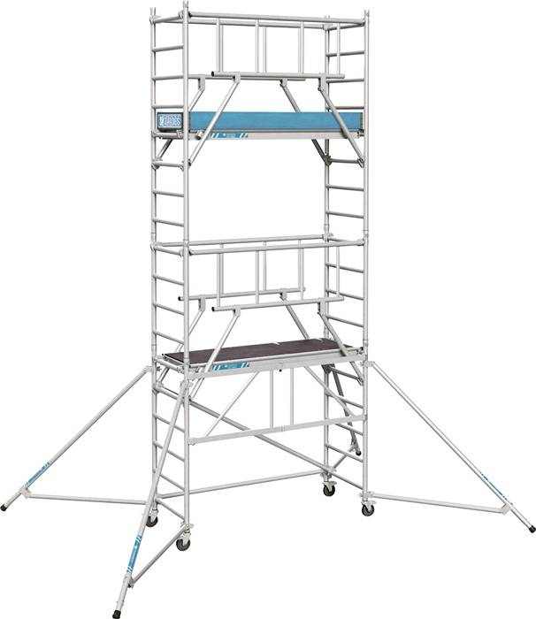 Fahrgerüst PaxTower S-PLUS 1T Arbeits-B600xL1800mm Alu.Gerüsthöhe 4650mm 2 kN-1