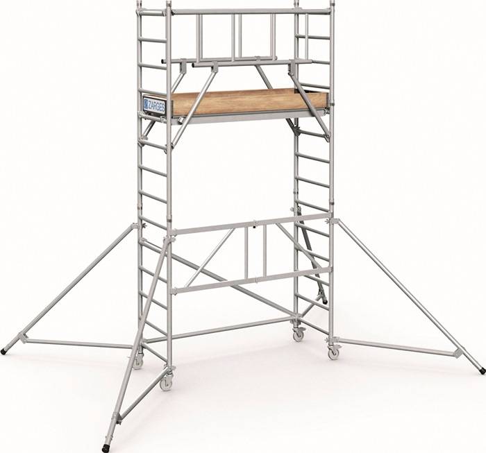 Fahrgerüst PaxTower S-PLUS 1T Arbeits-B600xL1800mm Alu.Gerüsthöhe 3650mm 2 kN-0