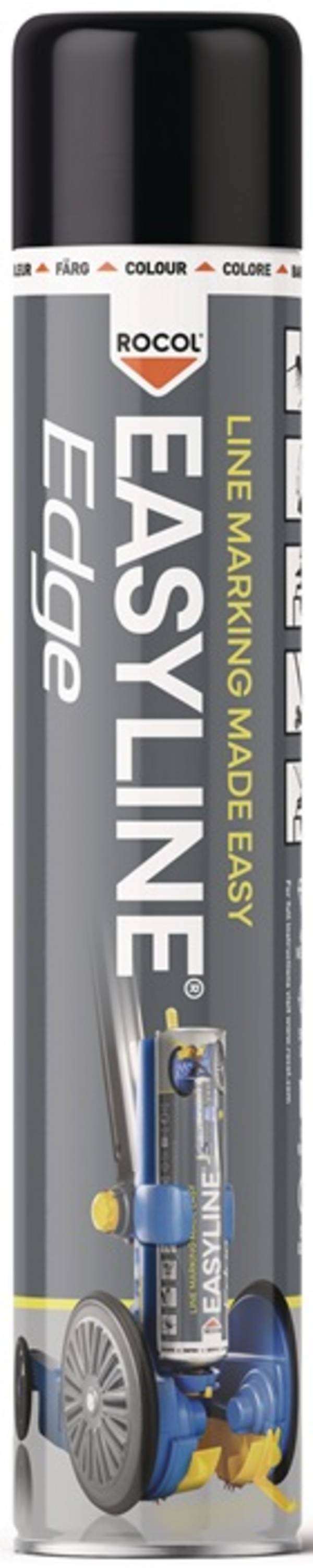 Linienmarkierungsfarbe Easyline® Edge 750 ml schwarz Spraydose ROCOL