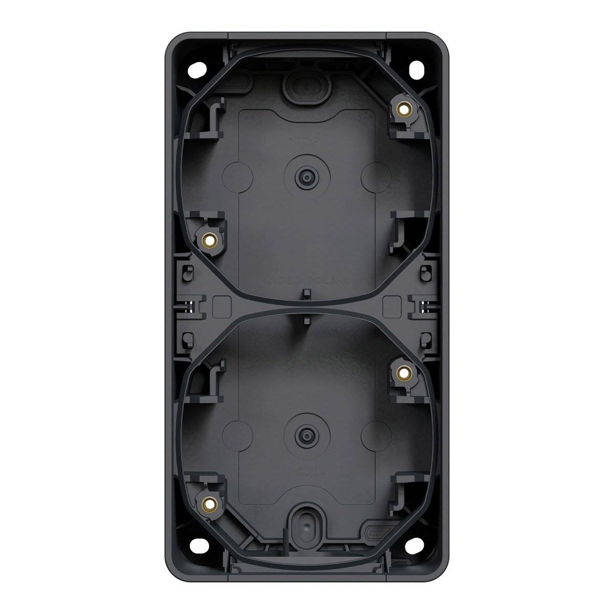 Schneider Electric Mureva Styl Abzweigdose, 2-fach, Polypropylen, 147mm, 54 mm IP55 SMD, 54 mm, Grau-3