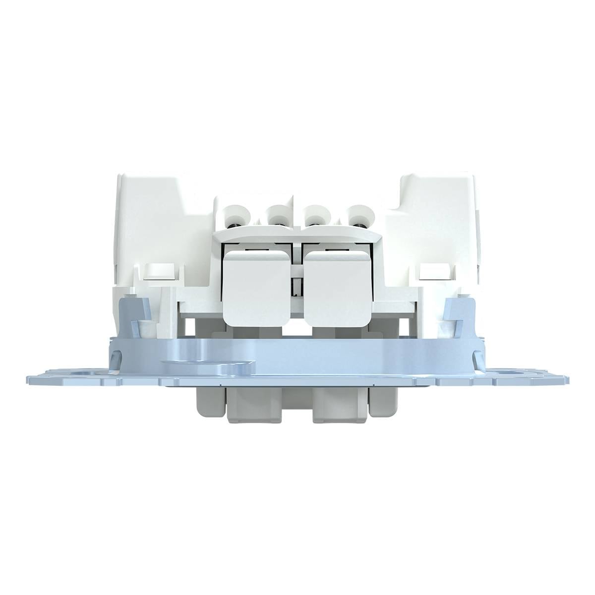 Schneider Electric - MTN3755-0000 - Roller shut. push-button insrt 1 pole, flush-mntd, 10 A, AC 250 V, screwl. term.-3