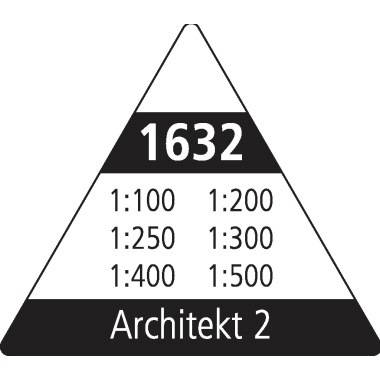 Symbolbild für Dreikantmaßstab Architekt 30cm