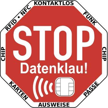 Symbolbild für Veloflex Kartenhülle Document Safe 3261800 95x75mm PVC schwarz