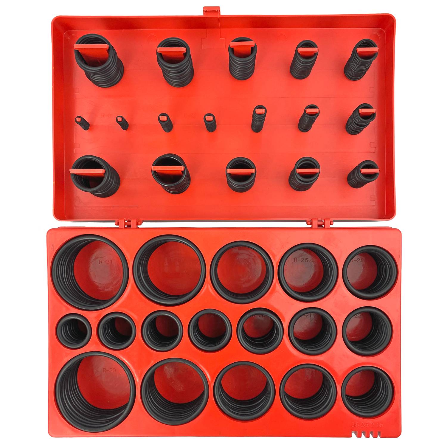 Symbolbild für O-Ring Sortiment 3 - 50 mm 419 tlg Dichtungsringe Gummi Dichtung KFZ Metrisch