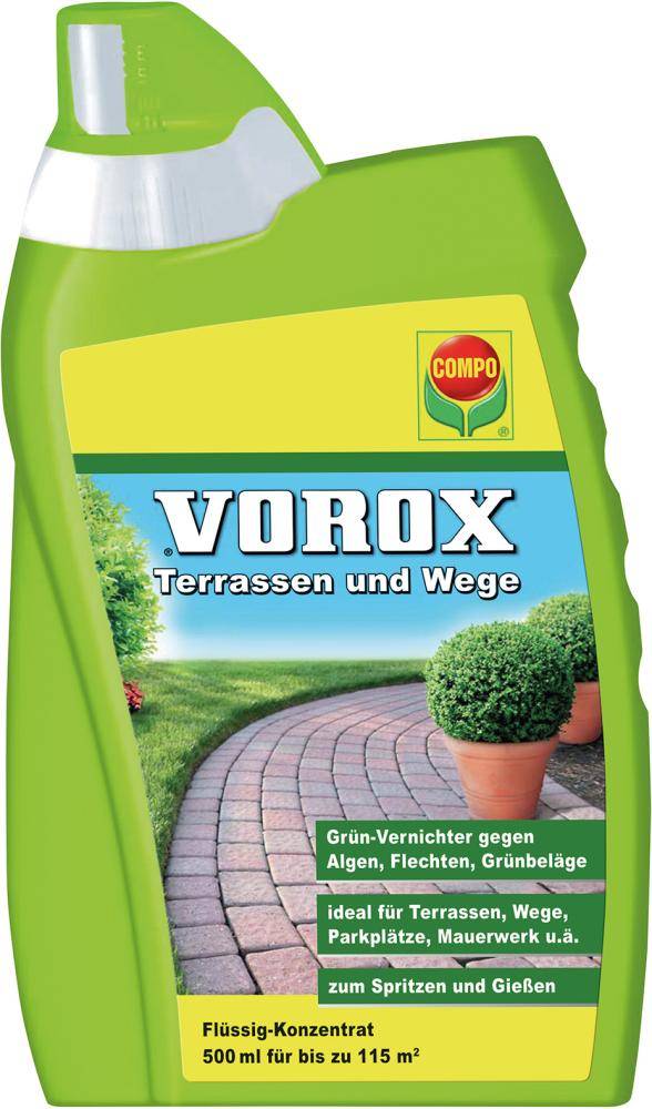 Terrassen und Wege Konzentrat 500 ml COMPO VOROX-0