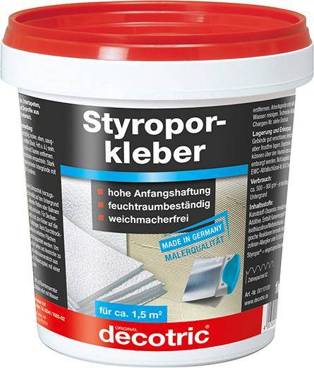 Styroporkleber 1 kg gebrauchsfertig decotric-0