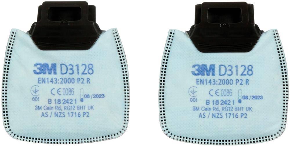 Partikelfilter D3128, P2R mit Aktivkohle 3M-0