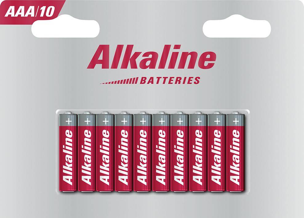 Alkaline Batteries AAA 10er Blister 1st price - Artikel: 4008496993628-0