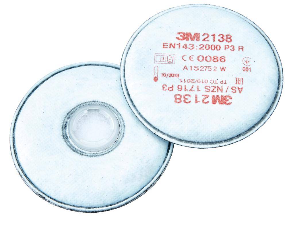 Ersatzfilter 2138, P3R mit Aktivkohle 3M-0