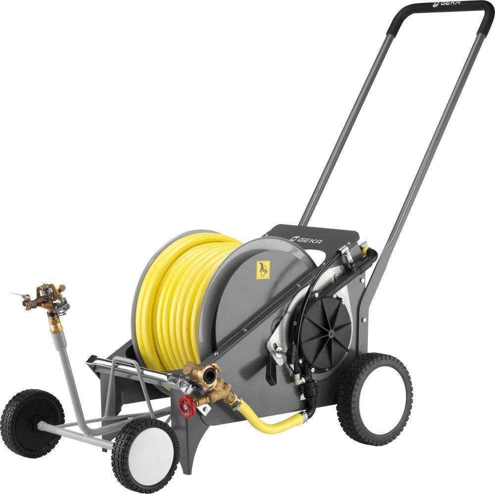 Autom. Regnerwagen RW40 m. 40m 5/8" Schlauch Regner V80 GEKA plus-0