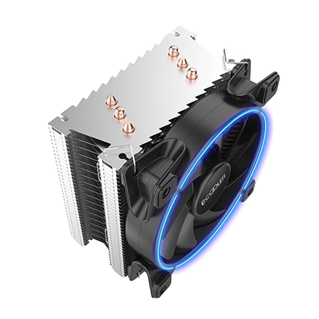 Pccooler GI-CL240VC RGB AIO CPU Wasserkühler - Kühlset - 12 cm - 1600 RPM - 30,8 dB - 65 cfm - Schwa-1