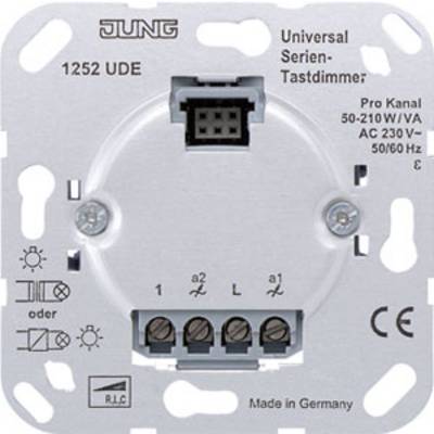 JUNG Universal Serien-Tastdimmer 1252UDE - 1 Stück