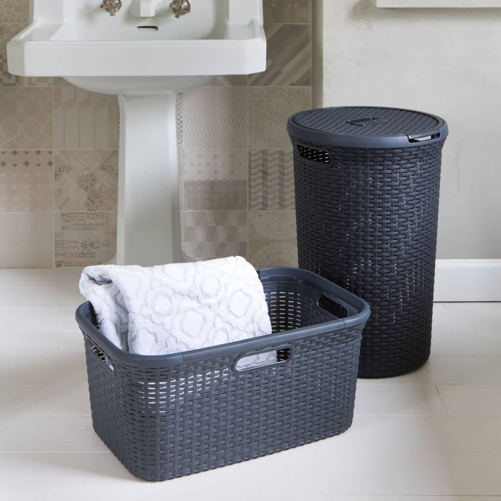 WAESCHEKORB 45L RATTAN DKL.GRA-2
