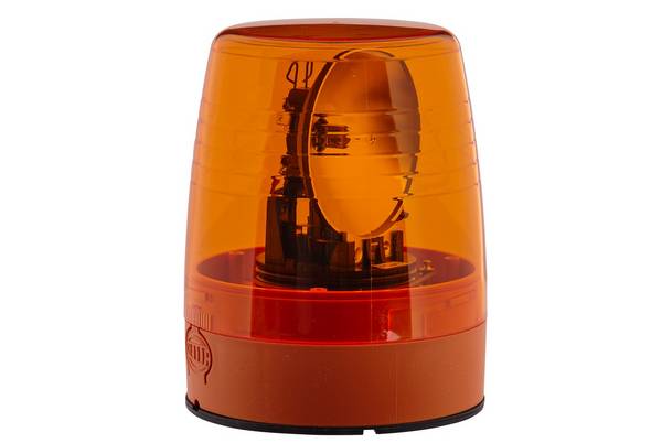 HELLA 2RL 008 965-001 Halogen-Rundumkennleuchte - KL JuniorPlus - 12V - gelb - Anbau/geschraubt - ge