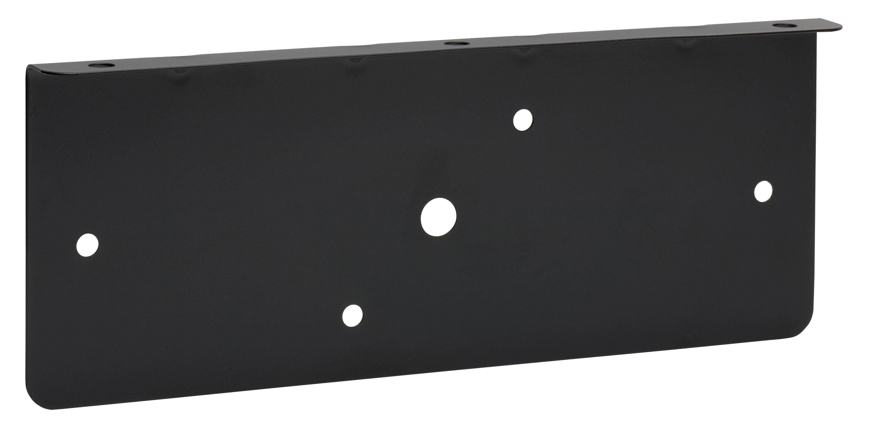 Metallhalterung, Ersatzteil, 3-Kombinationsleuchte, Serie 80, schwarz