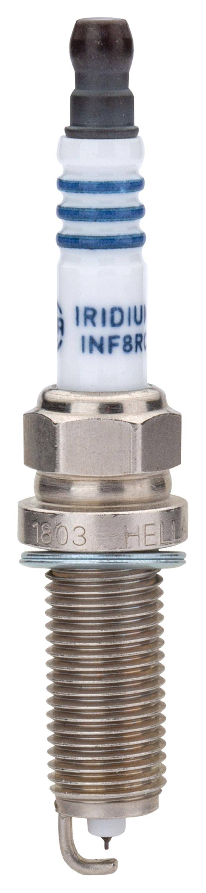 HELLA 8EH 188 706-391 Zündkerze - Iridium Pro INF8RC-11P - SW: 14 - Gewindelänge: 26.5mm - Außengewi-1