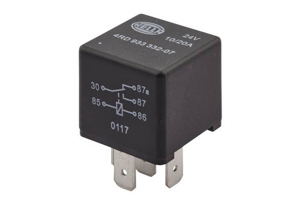 HELLA 4RD 933 332-071 Relais, Arbeitsstrom - 24V - 5-polig - Wechsler