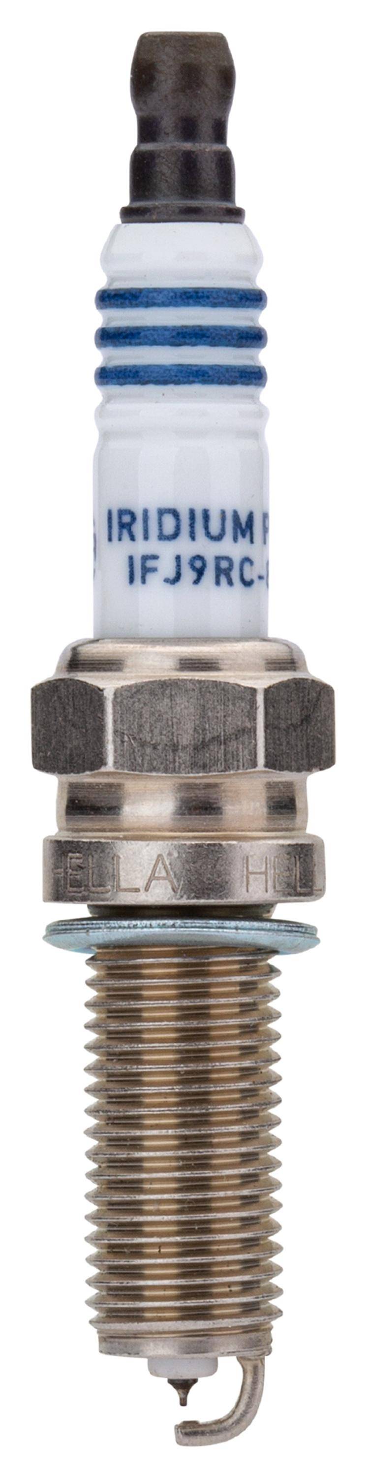HELLA 8EH 188 706-511 Zündkerze - Iridium Pro IFJ9RC-8P - SW: 16 - Gewindelänge: 26.5mm - Außengewin-1