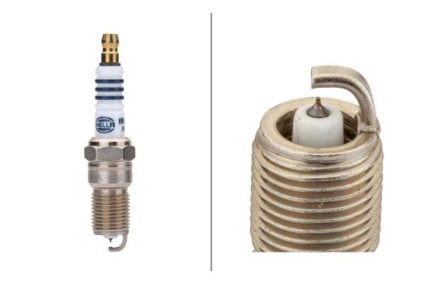 Zündkerze 1-Masseelektrode M14 x 1.25 25 Nm HELLA für u.a. MAZDA 6