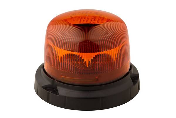 HELLA 2RL 014 979-001 LED-Rundumkennleuchte - RotaLED Compact - 12/24V - gelb - geschraubt - gelb -