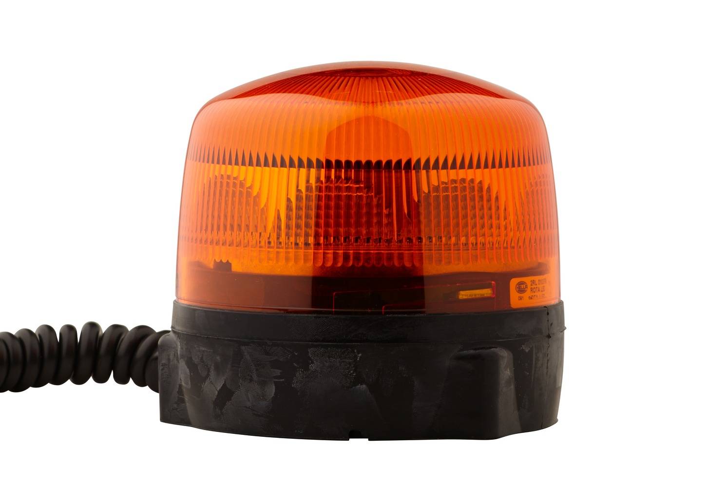 HELLA 2RL 010 979-021 LED-Rundumkennleuchte - RotaLED - 12/24V - gelb - Magnetbefestigung - gelb - K-1