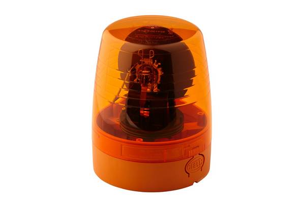 HELLA 2RL 008 965-011 Halogen-Rundumkennleuchte - KL JuniorPlus - 24V - gelb - Anbau/geschraubt - ge