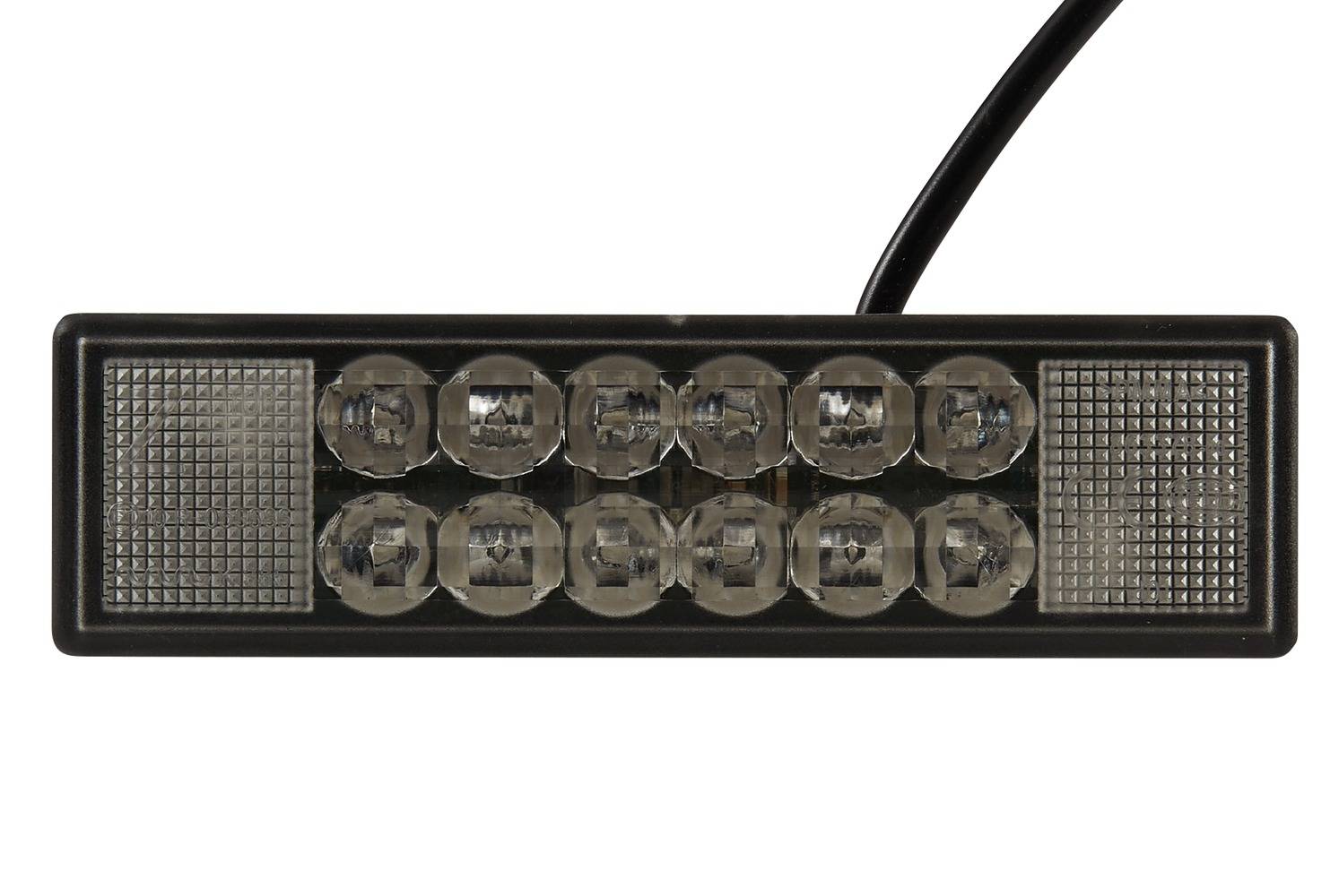 HELLA 2XD 008 997-001 Blitz-Kennleuchte - WL-LED - 12V - geschraubt - blau - hinten-1
