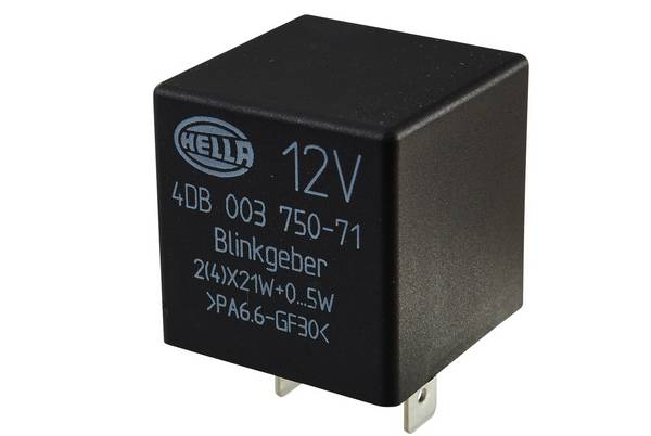 HELLA 4DB 003 750-711 Blinkgeber - 12V - 3-polig - gesteckt - elektronisch