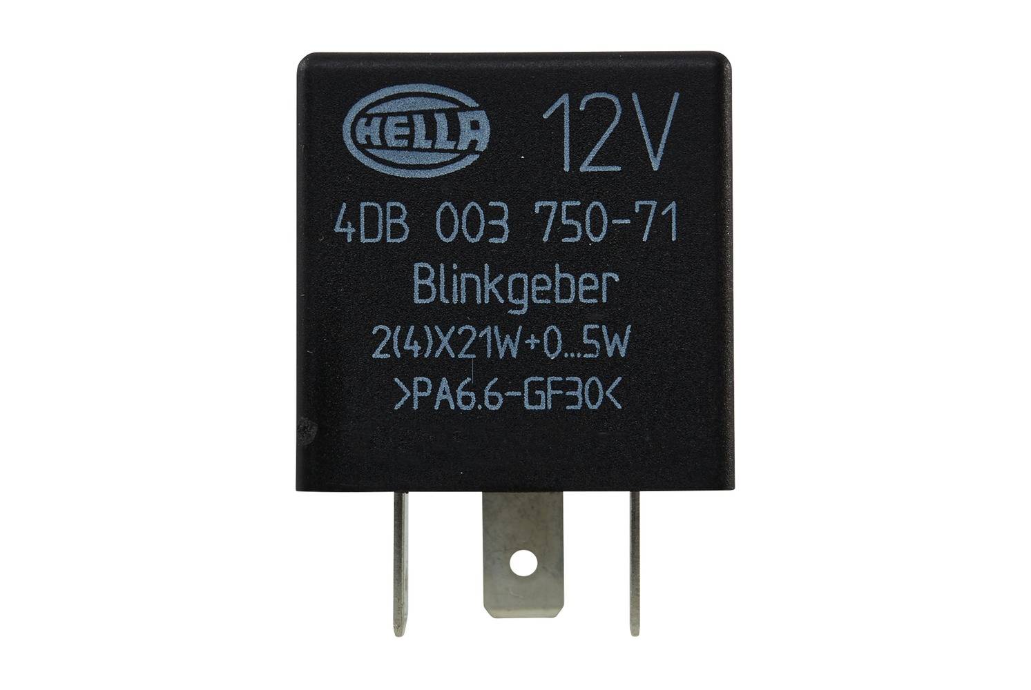 HELLA 4DB 003 750-711 Blinkgeber - 12V - 3-polig - gesteckt - elektronisch-1