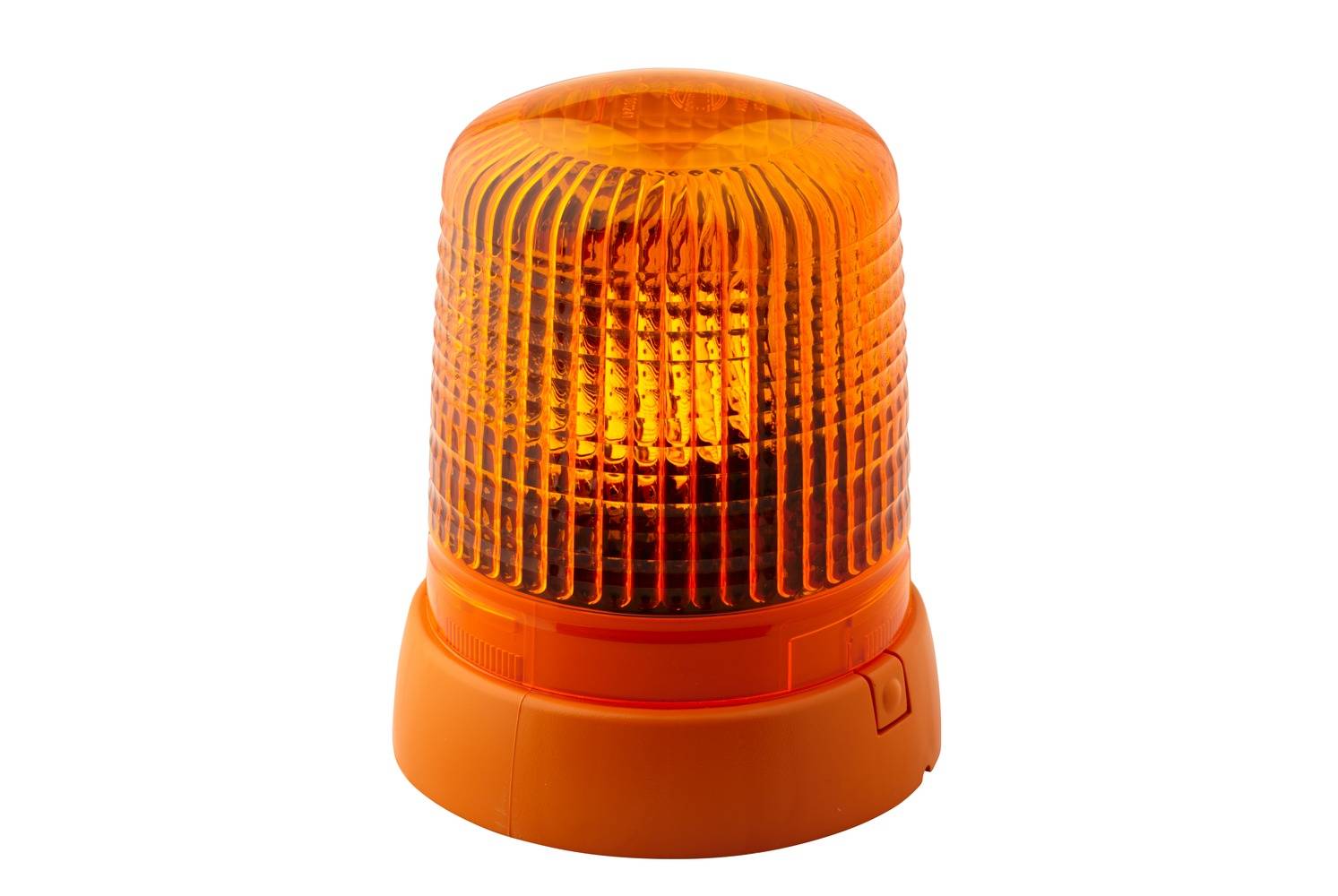 HELLA 2RL 008 061-111 Halogen-Rundumkennleuchte - KL 7000 - 24V - gelb - Anbau/geschraubt - gelb - S-0