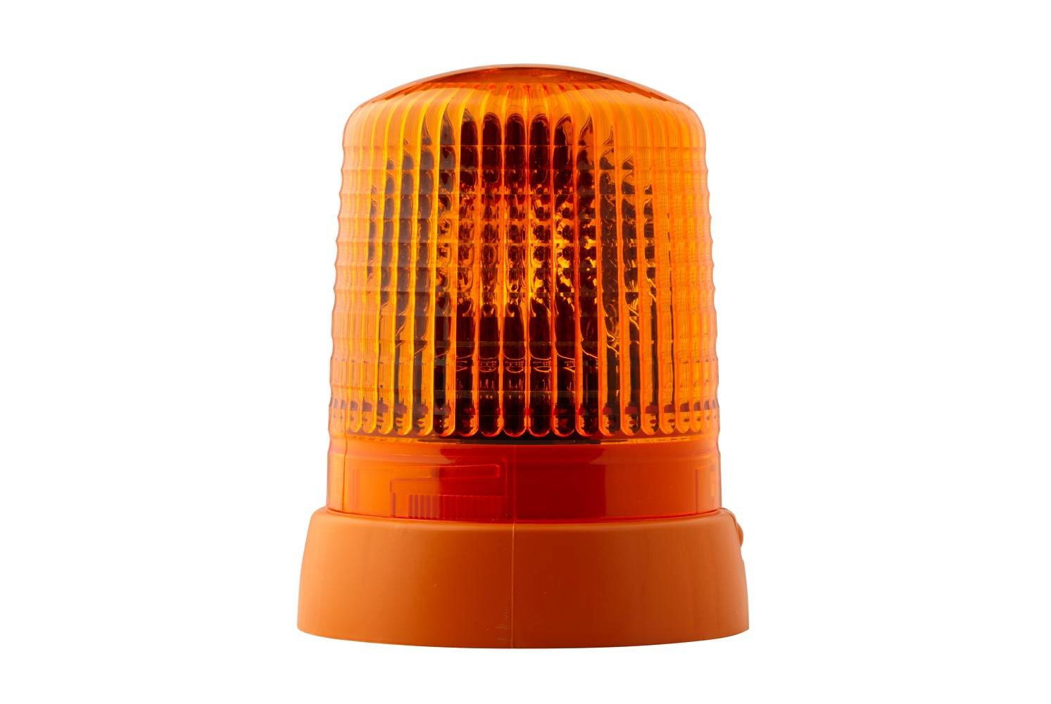 HELLA 2RL 008 061-111 Halogen-Rundumkennleuchte - KL 7000 - 24V - gelb - Anbau/geschraubt - gelb - S-1