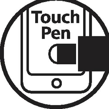 Symbolbild für Kugelschreiber EPSILON TOUCH schwarz-gold
