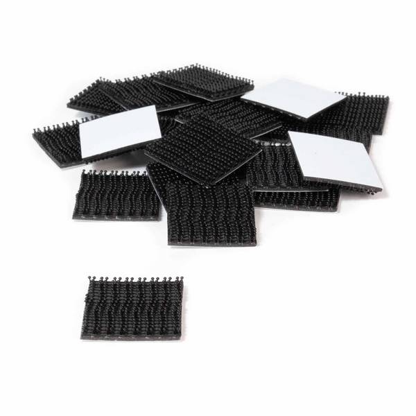 3M Klettpad Dual Lock SJ3540 Druckverschluss selbstklebend 25x25mm 24 Stück