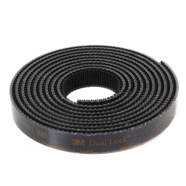 3M SJ3551CF Klettband selbstklebend Dual Lock 12,7mm x 2m