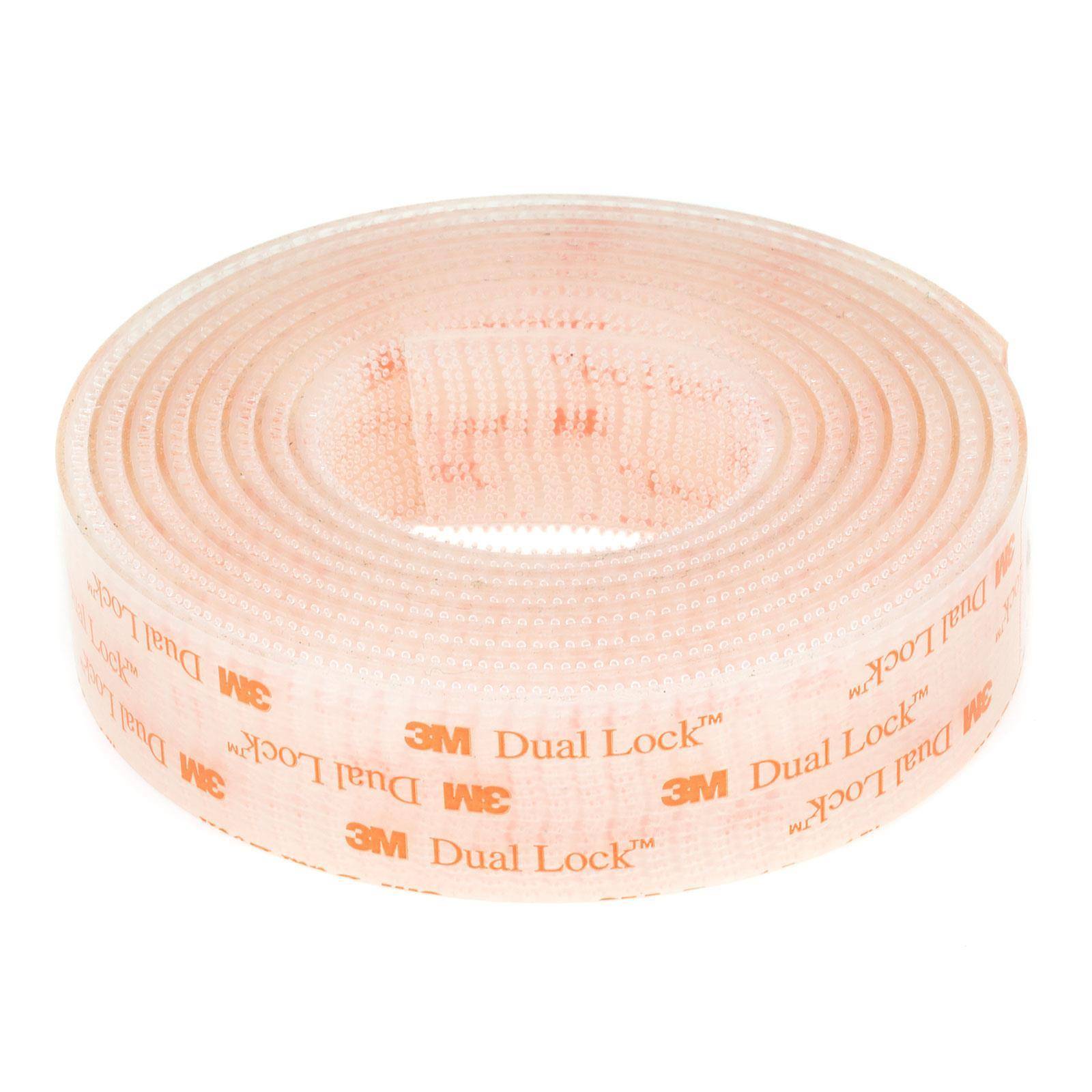 3M Dual Lock SJ 3560 Klettband Transluzent durchsichtig 2 Meter-0