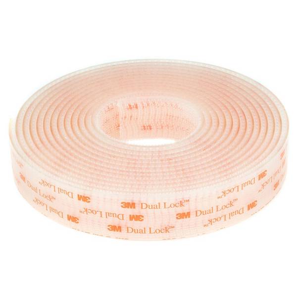 3M Dual Lock SJ 3560 Klettband Transluzent durchsichtig 4 Meter