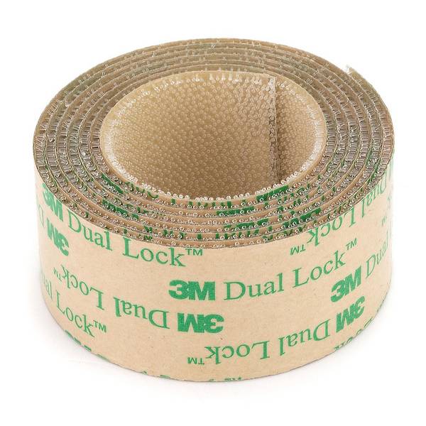 3M SJ4570 Dual Lock Transluzent dünne Verschlussdicke 25,4mm x 1 Meter