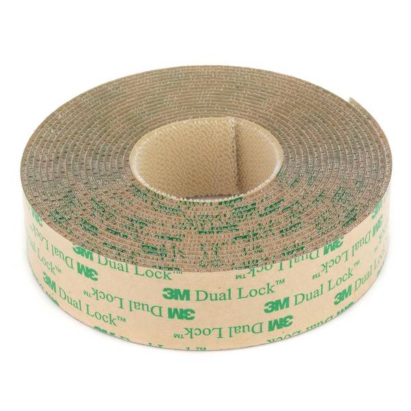 3M SJ4570 Dual Lock Transluzent dünne Verschlussdicke 25,4mm x 4 Meter