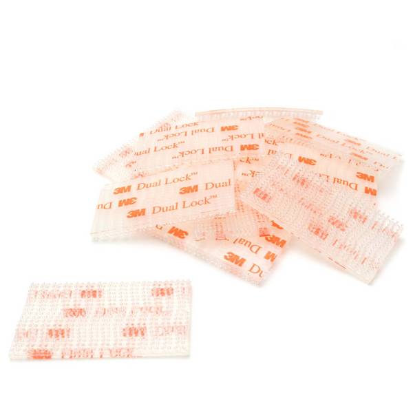 3M SJ3560 Klettpads transparent Dual Lock 25x50mm