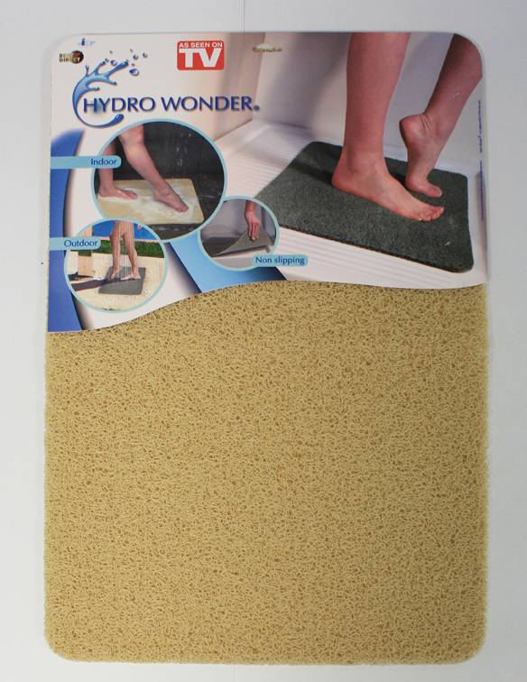 SELVA Sicherheits-Duschmatte, Anti-Rutsch, Beige, 40 x 60 cm-4