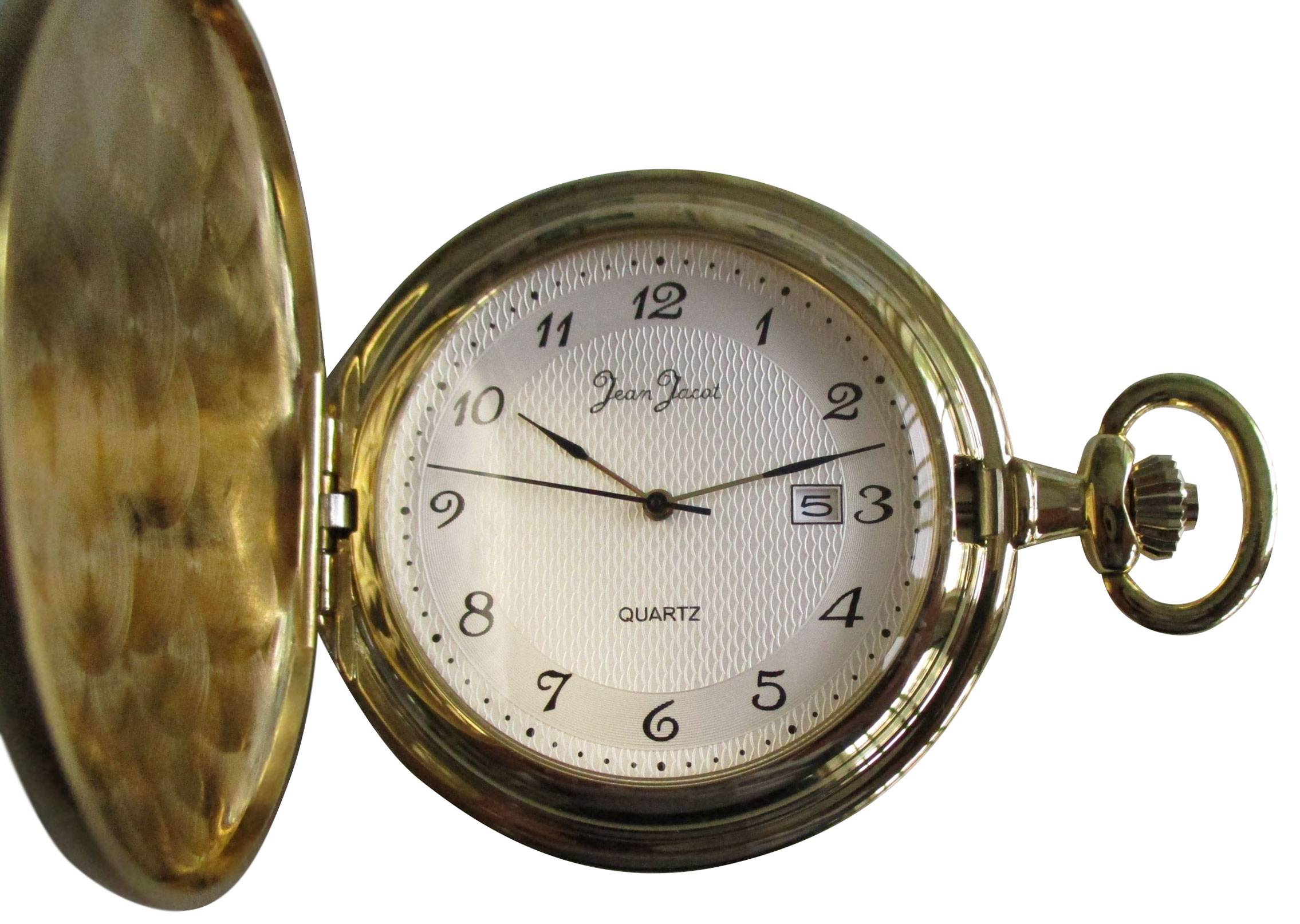 Jean Jacot JEAN JACOT Taschenuhr, Quarz, vergoldet - EXKLUSIVES TOP-ANGEBOT-3